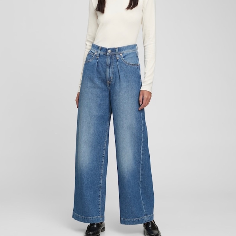 Gap Wide Leg Jeans size 6